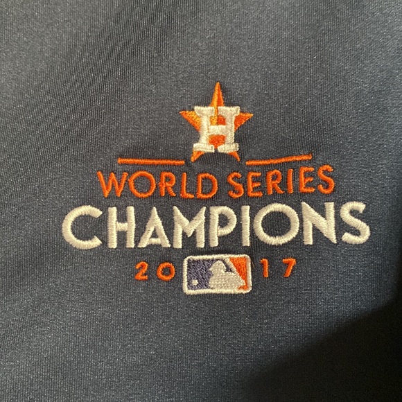 Houston Astros Women’s Full Zip Jacket, Size Small - Picture 2 of 7